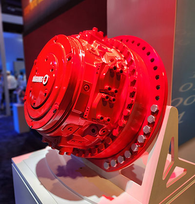 The 3D-printed model of the Hägglunds Quantum motor